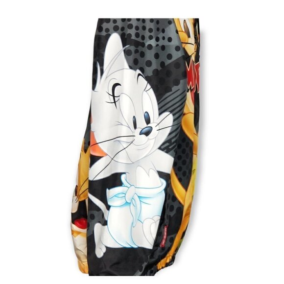 Members Only Tom and Jerry Men’s Windbreaker‎ Jacket Size Medium - Picture 4 of 13